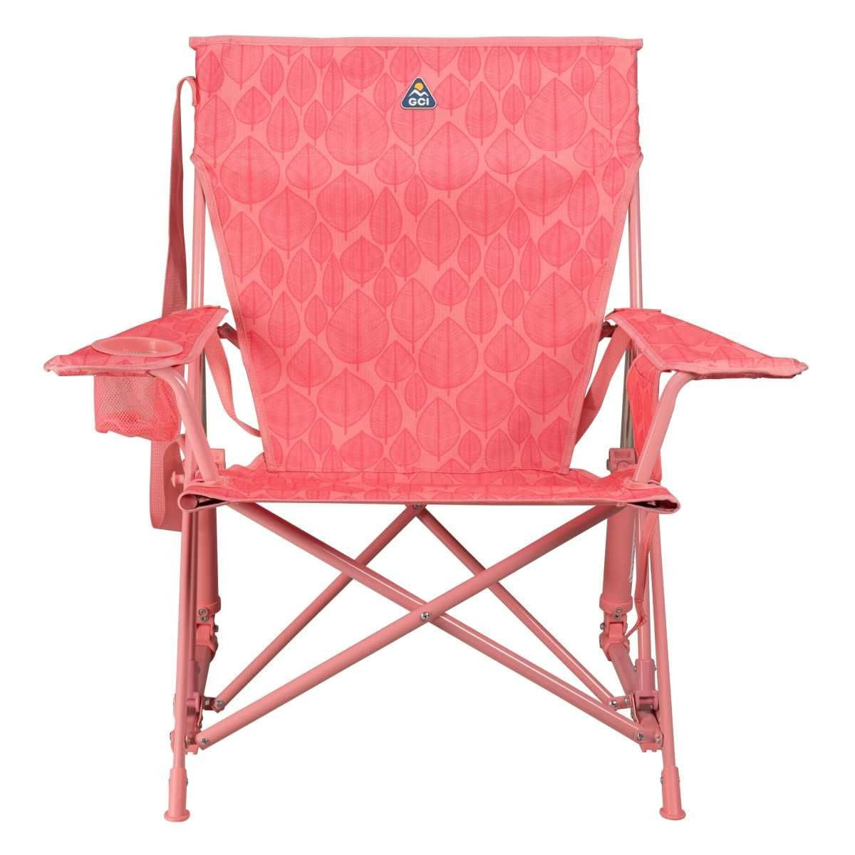 GCI faltbarer Schaukelstuhl Kickback Rocker Leaf Soft Pink - 410330