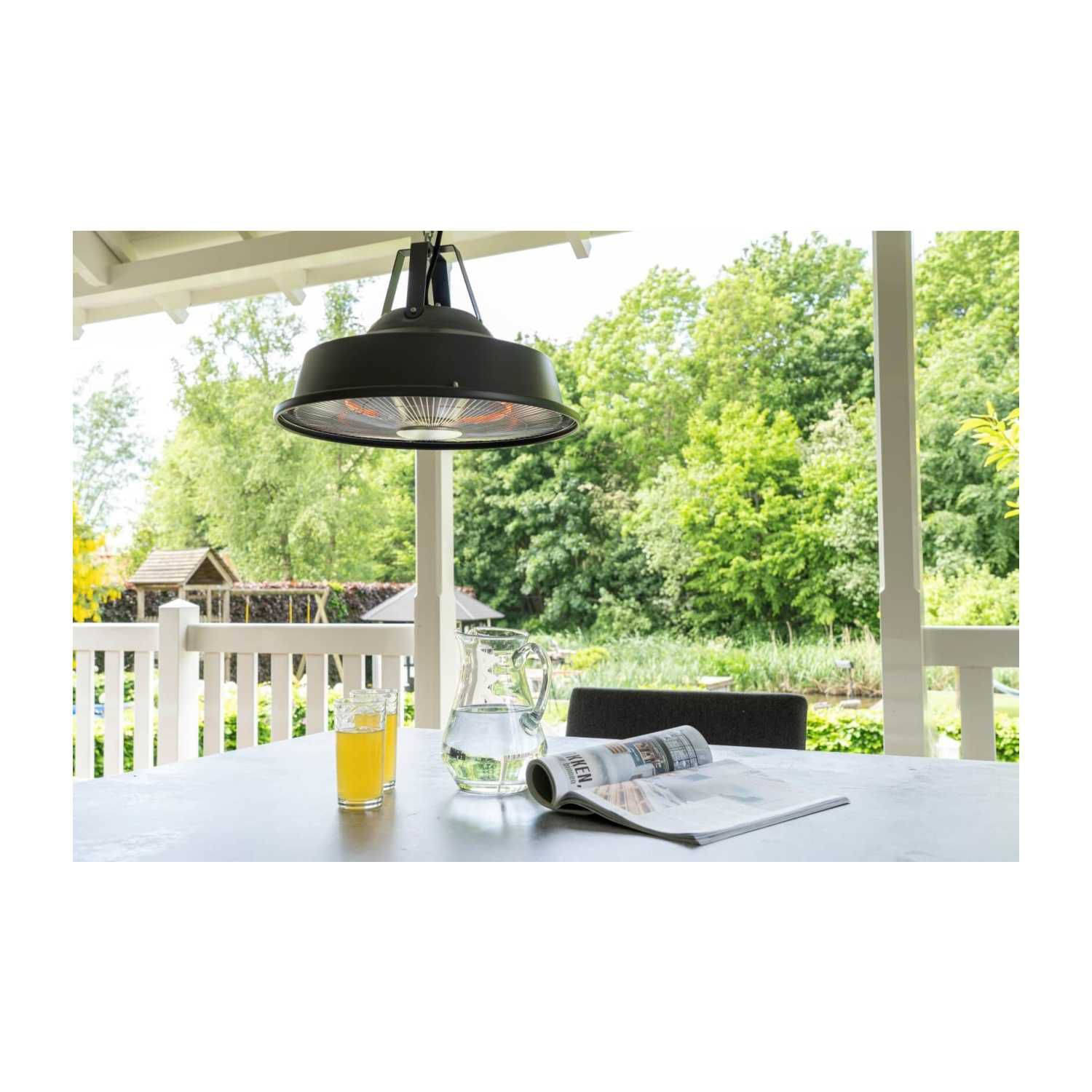 Eurom Terrassenheizer Partytent heater 1500 Sail-Grey - 336009