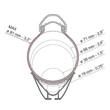 FIAMMA Carry-Bike Opel Vivaro Renault Trafic Fahrradtraeger fuer 4 Fahrraeder Modell 2023 02096-72-08831A01-08831C01-98656N566-98656N566