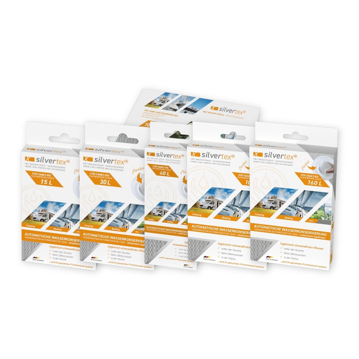 WM AQUATEC Silvertex Wasserkonservierung – fuer 15 bis 1000 L Tankinhalt