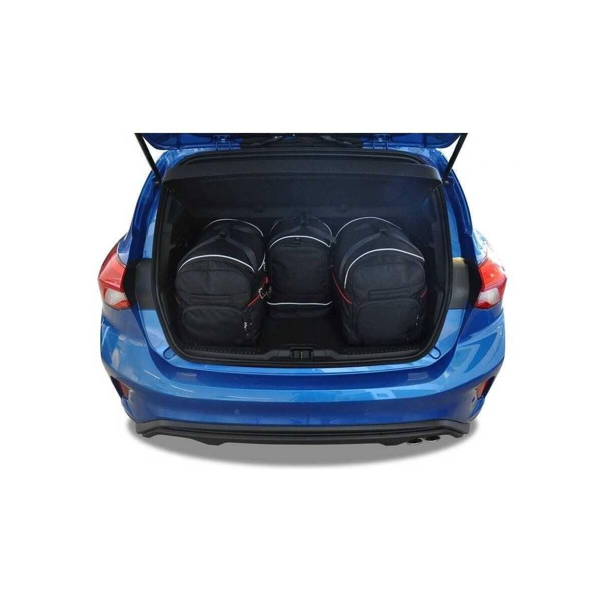 KJUST Kofferraum Taschen Set fuer FORD FOCUS Schraegheck ab Bj. 2018 4er-Set - 7015041
