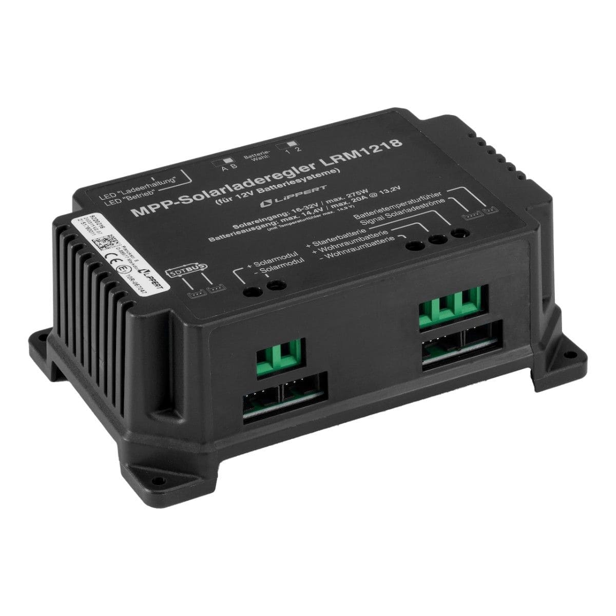 LIPPERT SCHAUDT Solarregler LRM 1218 MPP LIPPERT -ehem. SCHAUDT- Solarregler LRM 1218 MPP 9990314