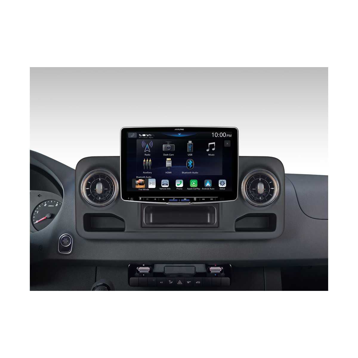 ALPINE HALO 11 Digital-Media-Station MB Sprinter 907-910 iLX-F115S907