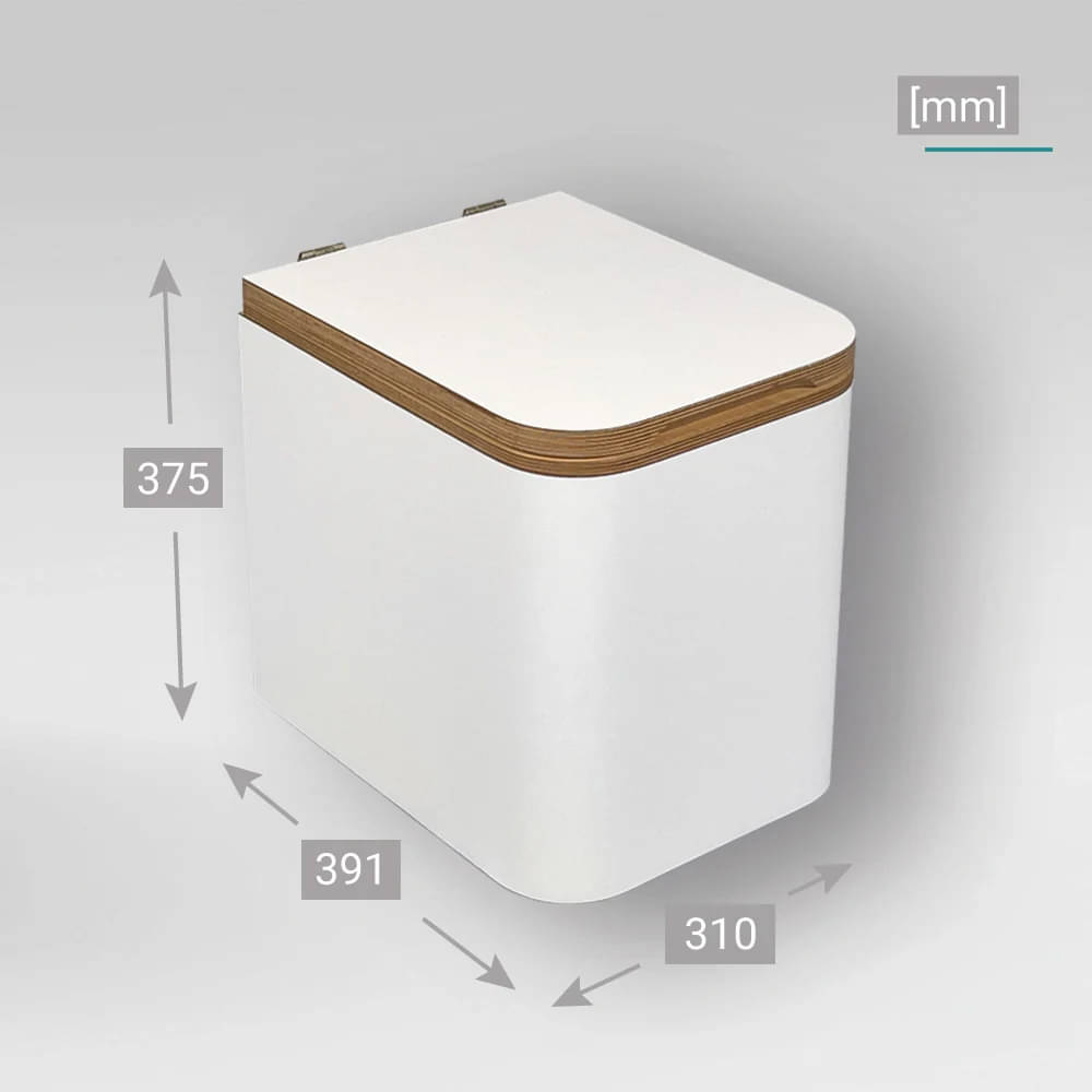 TRELINO Trenntoilette Timber Groesse M Natur - T01-02609