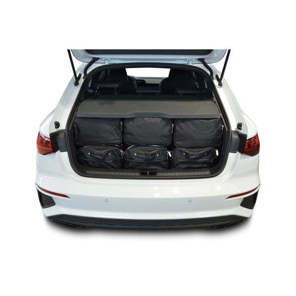 Car Bags A25401S Audi A3 Sportback TFSI e PHEV 5-T- Bj- 20- Reisetaschen Set- Auf Ihr Auto massgeschneidert- Das Original