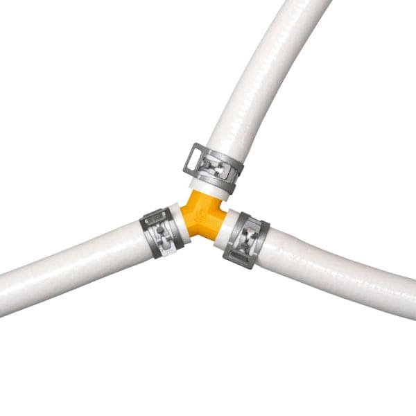 LILIE Trinkwassersystem WeissGELB Federbandschelle vorgespannt 16 mm 5er-Set - 5x 51616
