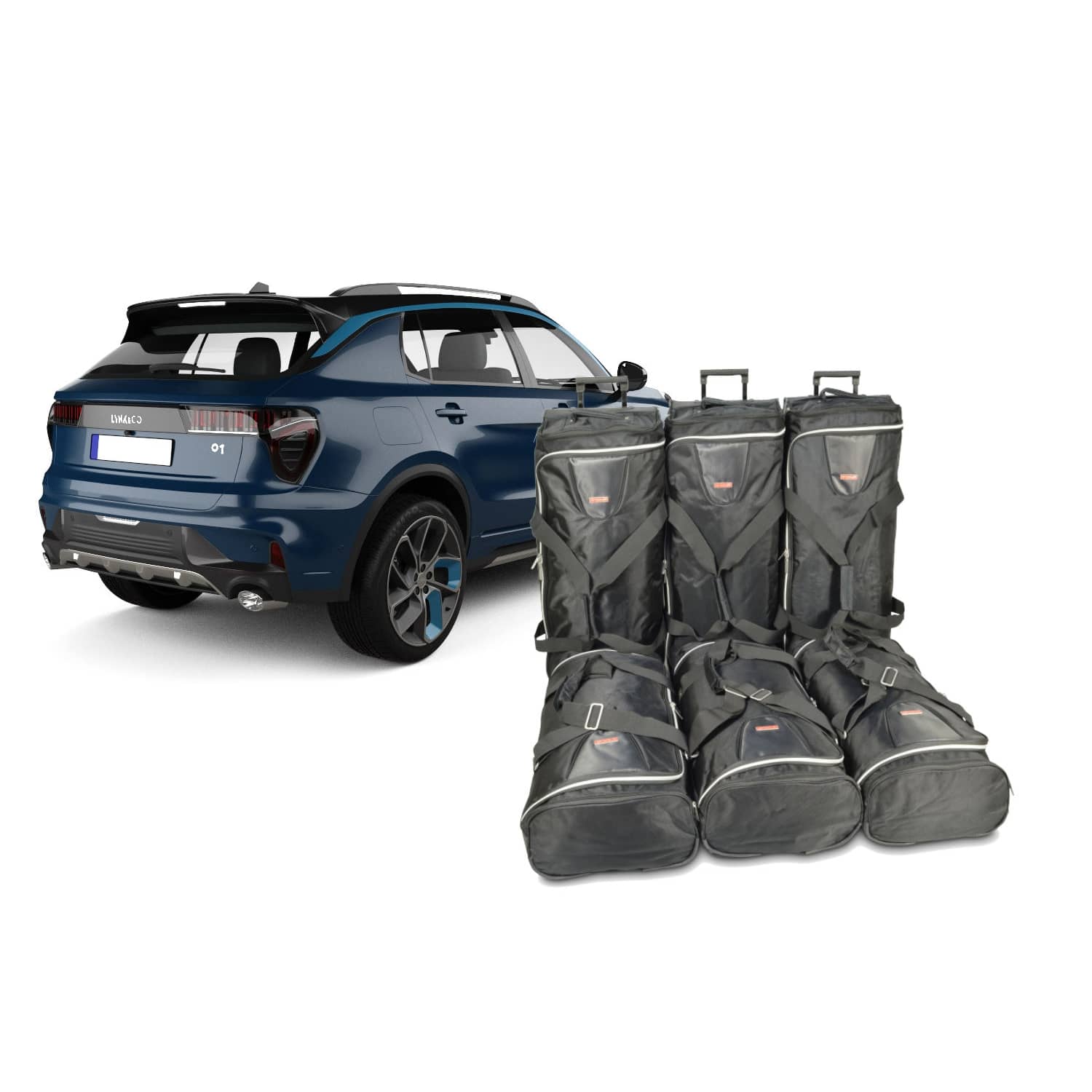 Car Bags L30101S Lynk-Co 01 Bj- 21- Reisetaschen Set- Auf Ihr Auto massgeschneidert- Das Original