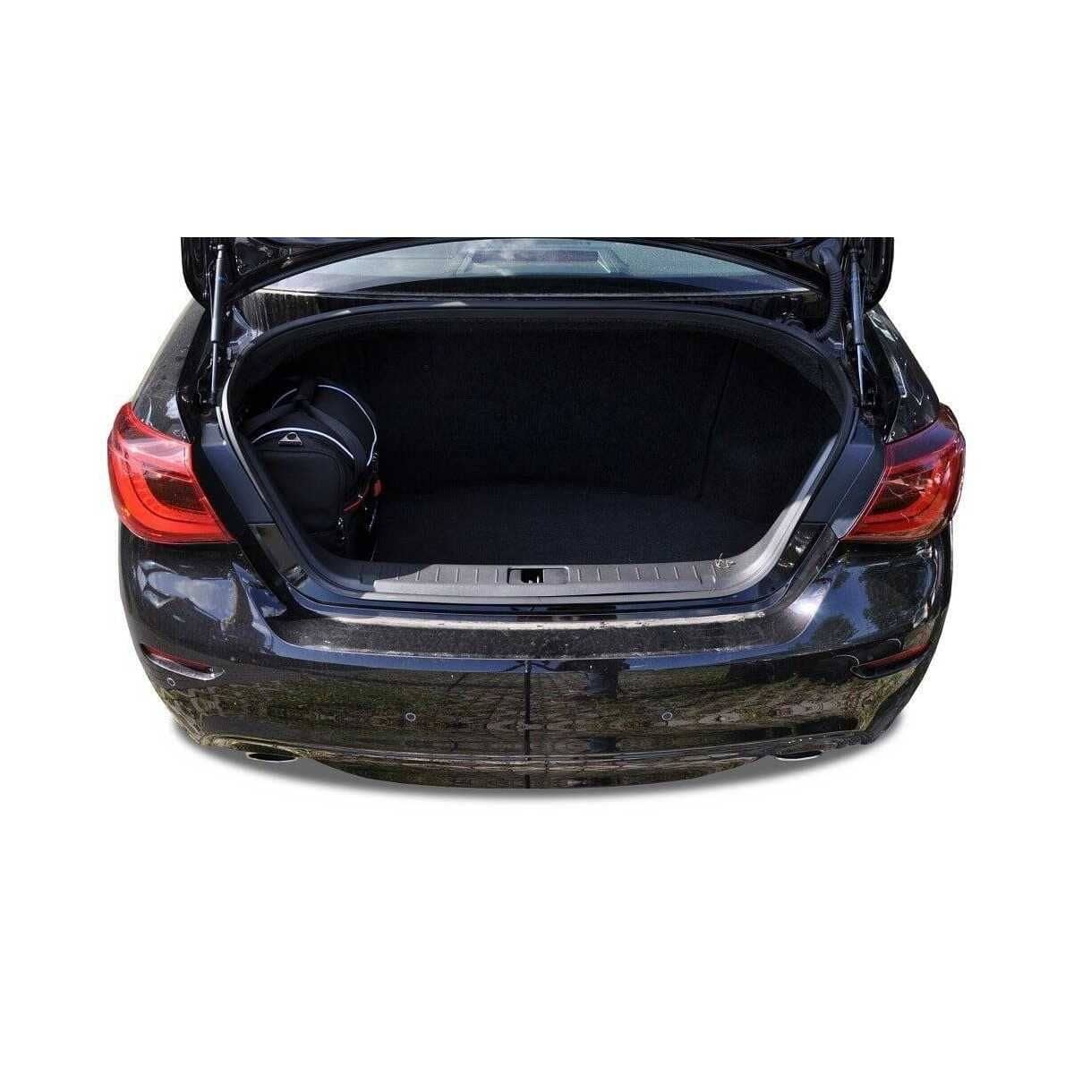 KJUST Kofferraum Taschen Set fuer INFINITI Q70 HYBRID Bj. 2013-2018 4er-Set - 7019013