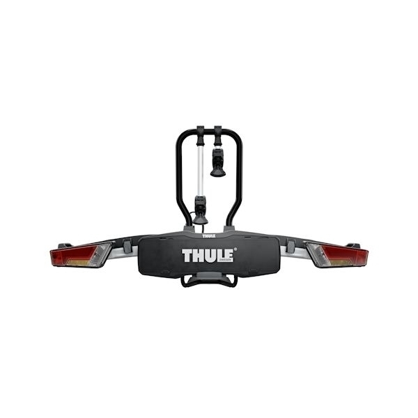 Thule EasyFold XT F 2 - 965500 - THULE 9655 EasyFold XT 2 FIX4BIKE Fahrradtraeger faltbar - nur fuer FIX4BIKE Anhaengerkupplungen - inkl. Rampe und Tasche