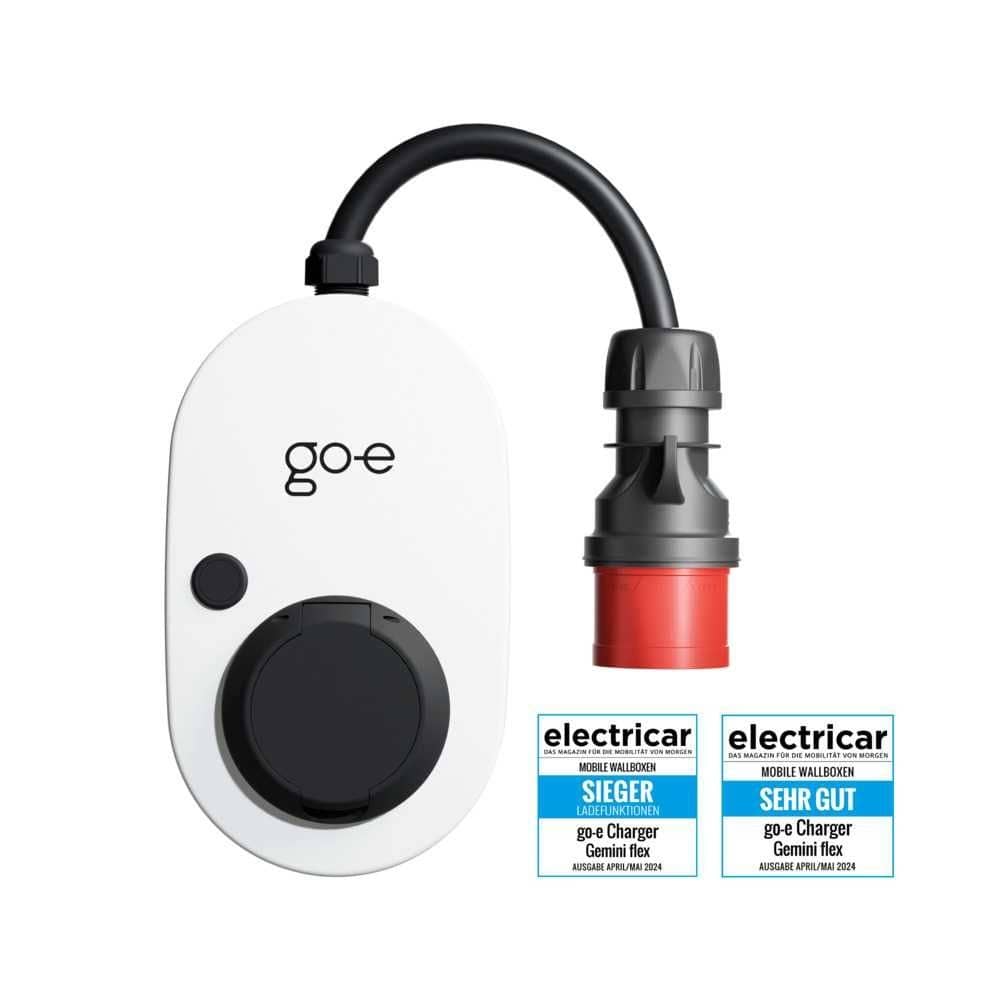 go-e Wallbox Charger Gemini flex 22 kW- 32 A- 3-phasig - CH-04-22-01