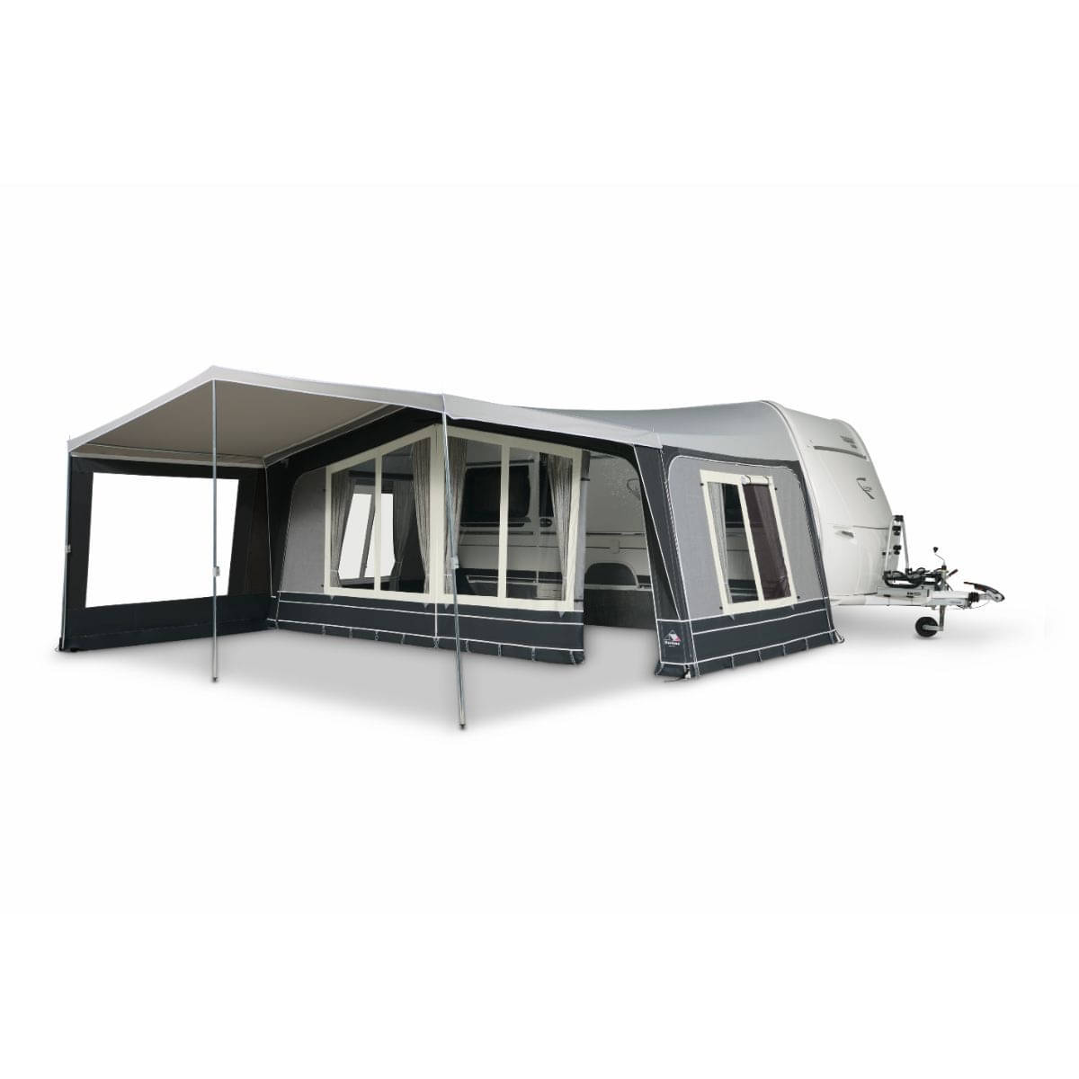 DOREMA Vorzelt-Sonnendach-Erweiterung LOCARNO PLUS 2-0- Gr. 10- Umlauf 875-900 cm- Tiefe 235 cm - 20980