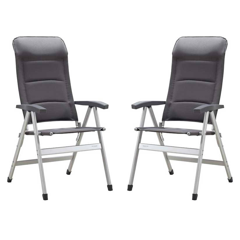 Set WESTFIELD Pioneer Stuhl charcoal grey - Be-Smart Series - 301-403 CG 2 Stuehle