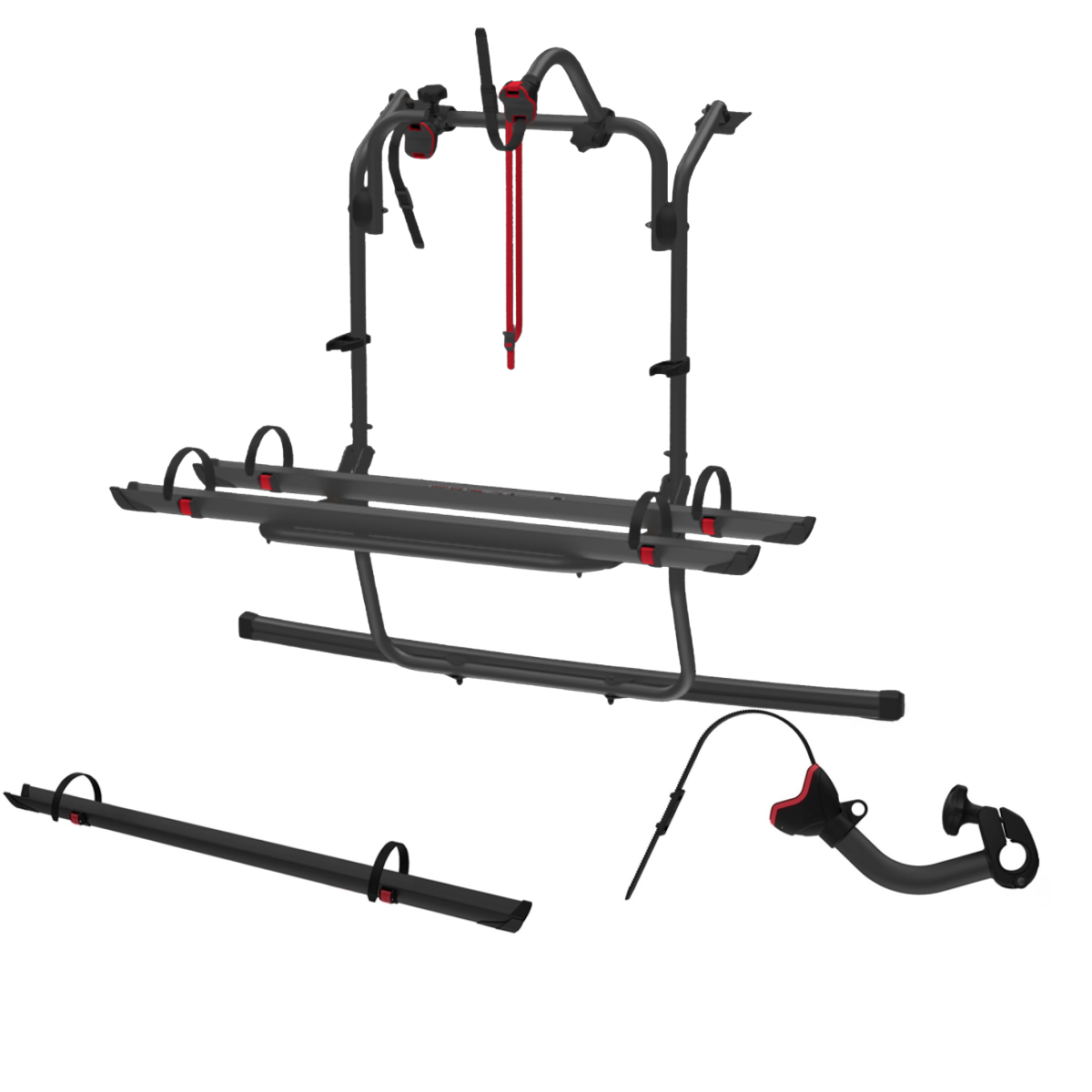 FIAMMA Carry Bike Stellantis Deep Black schwarz Fahrradträger für 3 Fahrräder FIAMMA Carry Bike Stellantis Deep Black schwarz Fahrradtraeger fuer 3 Fahrraeder - 02096B28A 08831A01A 98656N567
