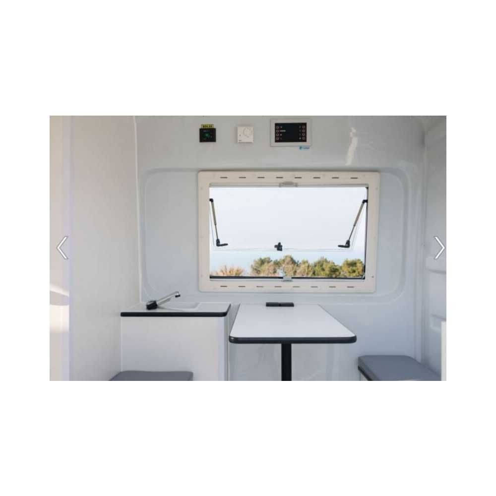 REIMO Innenverkleidung Cover Plus Fiat Ducato L2H1 ab Bj- 06- Hecktueren- Weiss- 2-tlg. - 400208