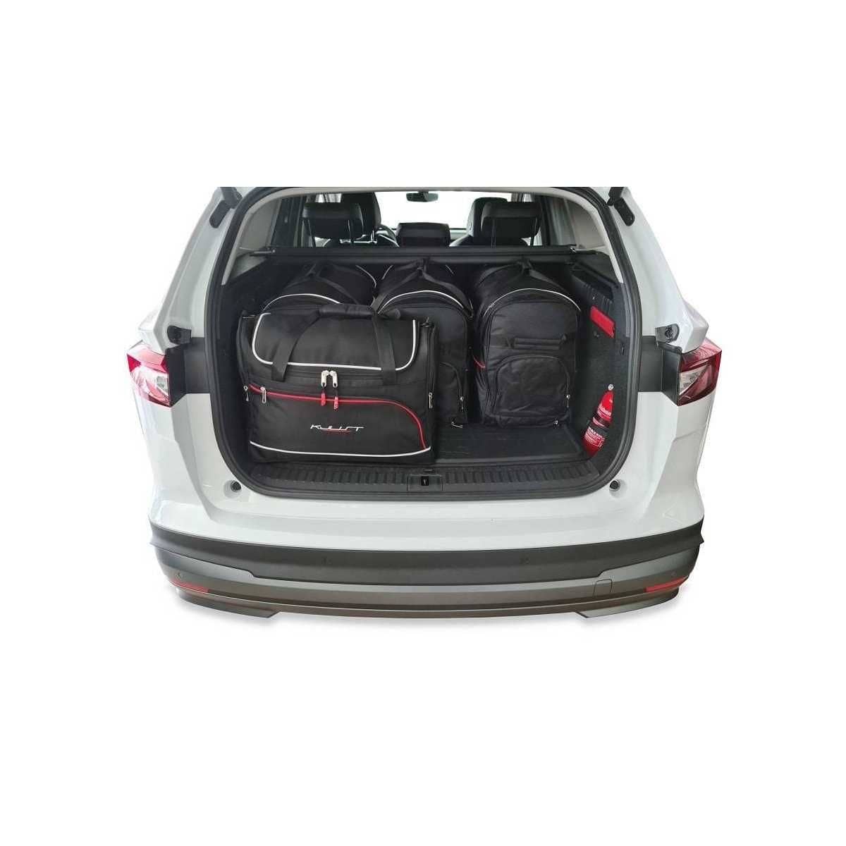 KJUST Kofferraum Taschen Set fuer SKODA ENYAQ iV ab Bj. 2020 5er-Set - 7037036