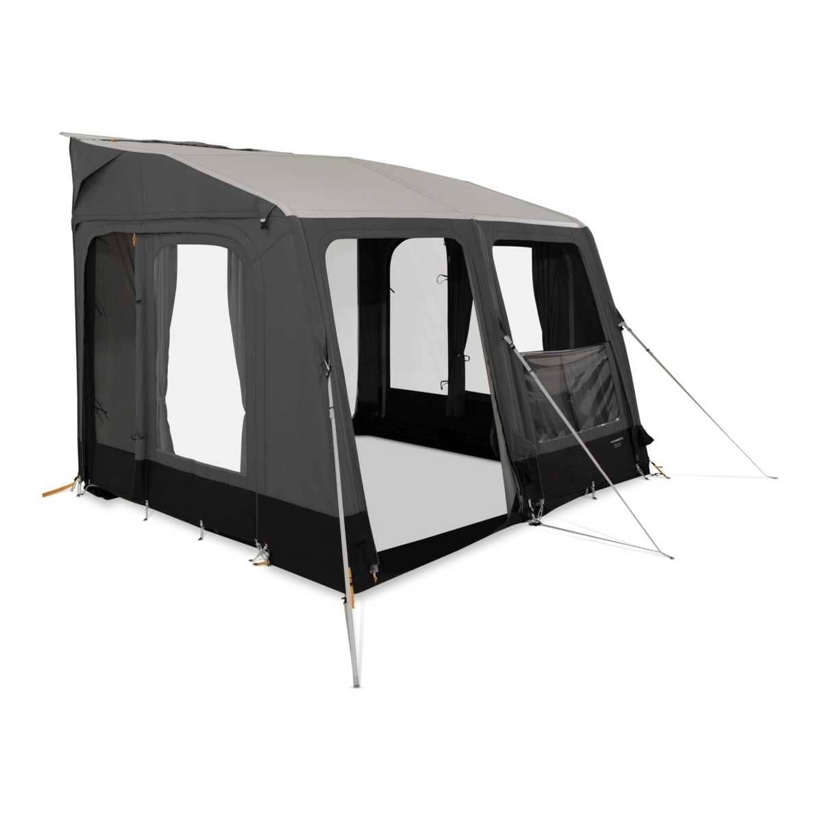 DOMETIC aufblasbares Vorzelt Rally AIR Stay 260S- 260x250 cm- Anbauhoehe 235-265 cm - CampingFactory-Starter-Edition