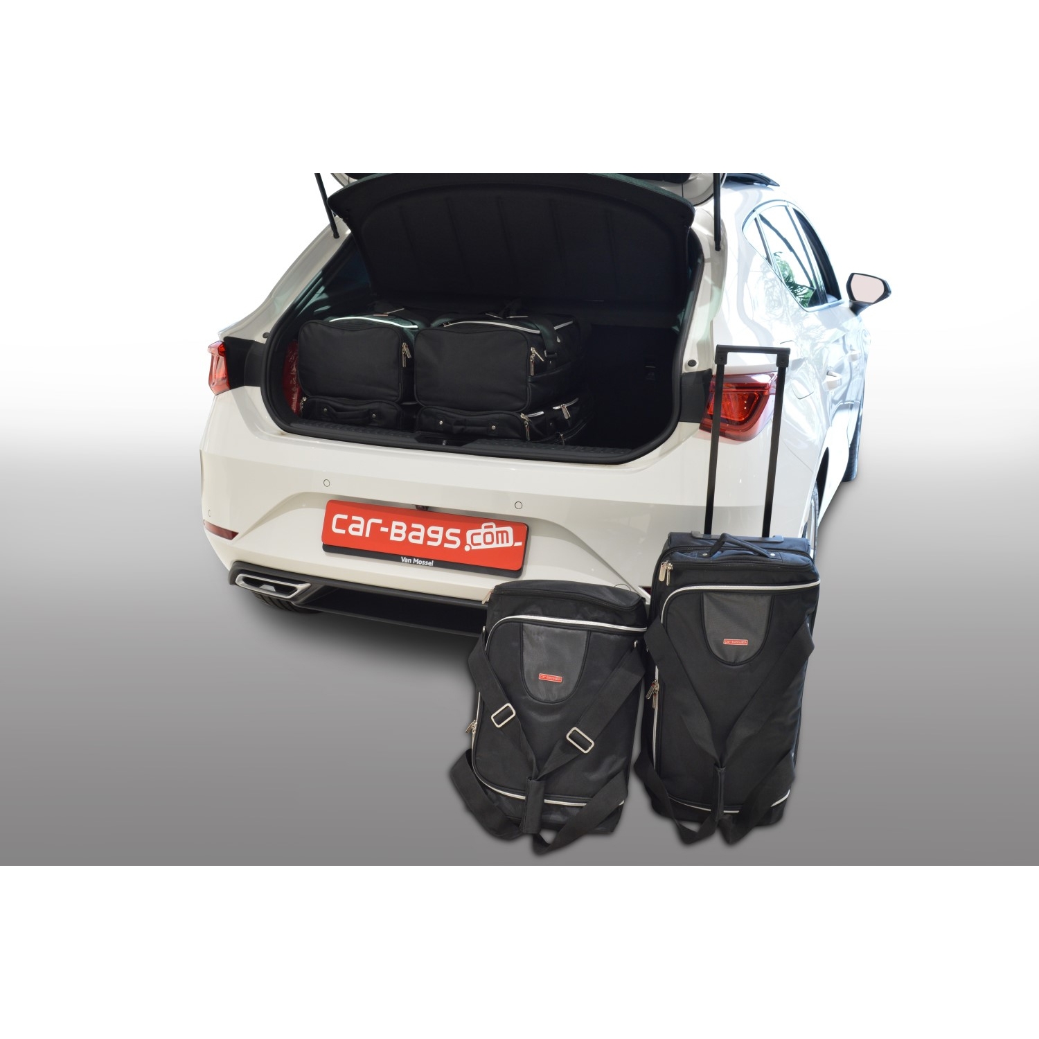 Car Bags C30101S CUPRA Leon 5-Tuerer Schraegheck PlugInHybrid Bj- 20- heute Reisetaschen Set- Auf Ihr Auto massgeschneidert- Das Original