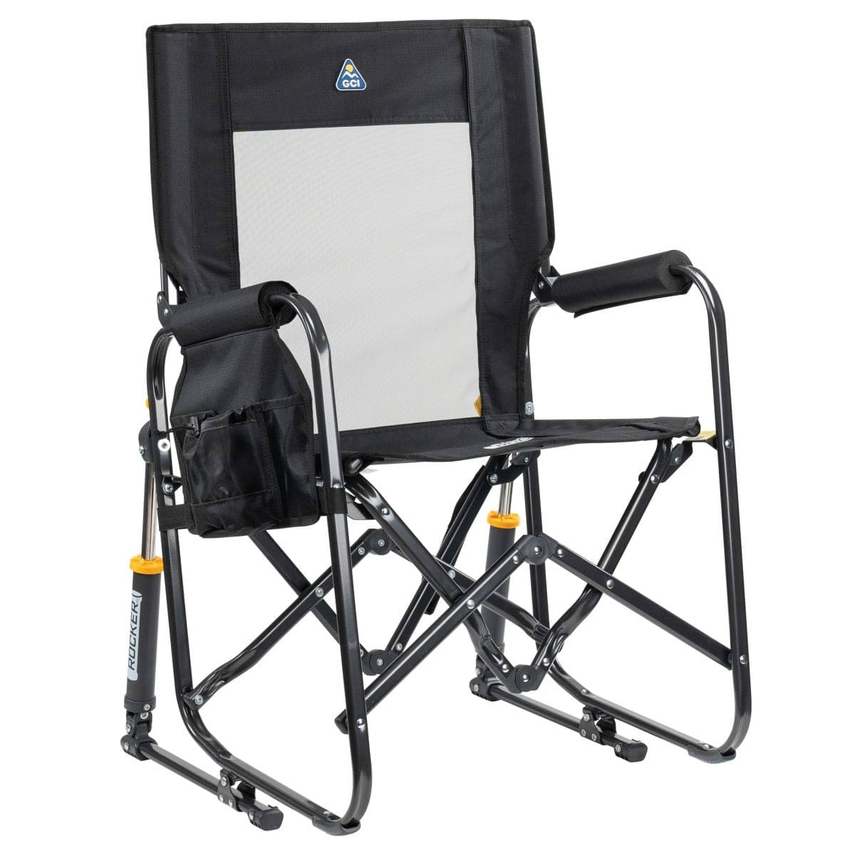 GCI faltbarer Schaukelstuhl Stowaway Rocker Black - 37810