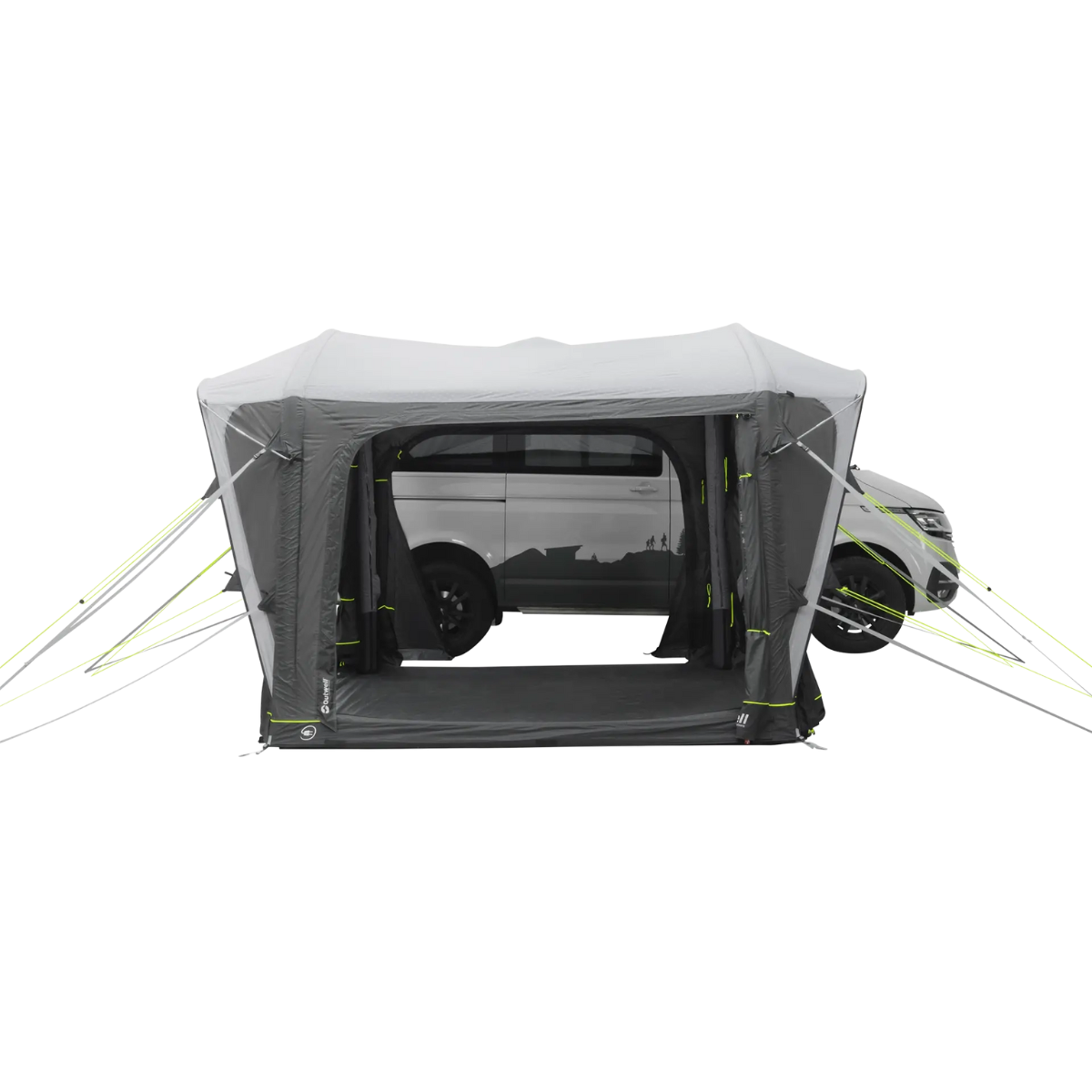 Outwell aufblasbares Busvorzelt Cross PowerAir inkl. Schleuse 240-270 cm- Teppich und Unterlage - 111561