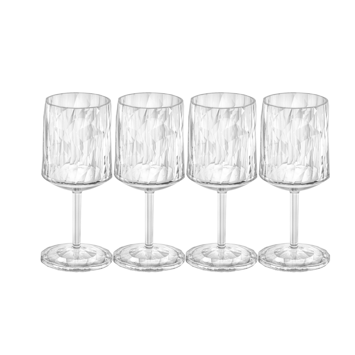 KOZIOL Superglas CLUB NO. 4 Weinglas 300 ml 4er-Set