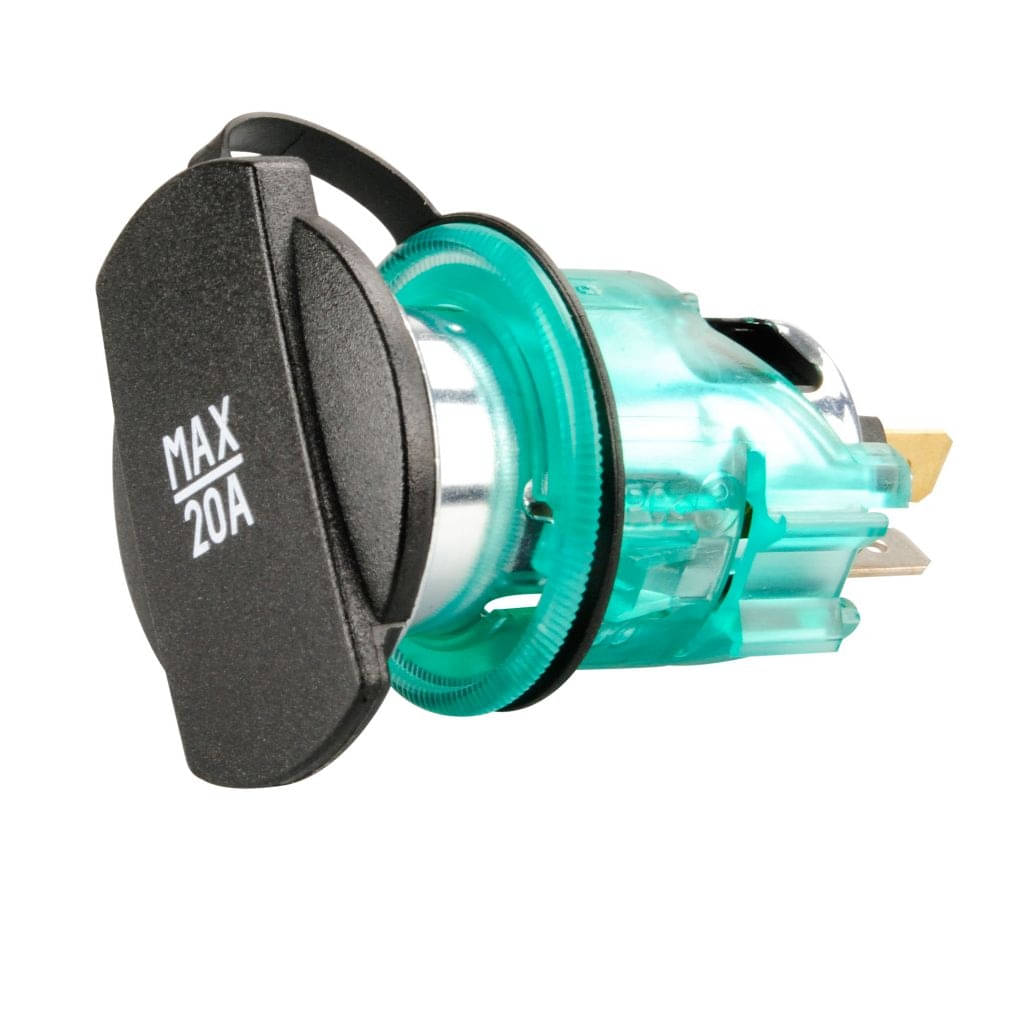 PROCAR Power Steckdose gruen