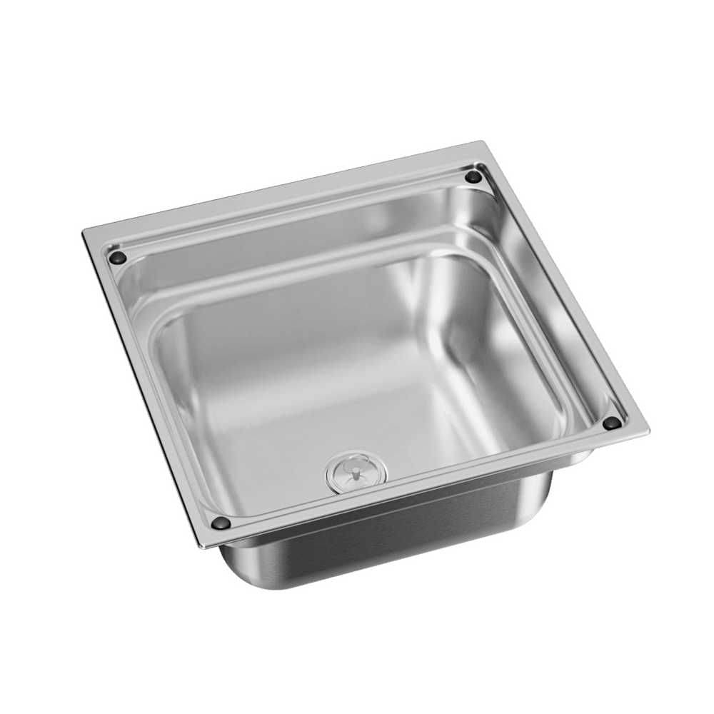 DOMETIC quadratisches Spuelbecken CVS1350- Edelstahl - 9600051162