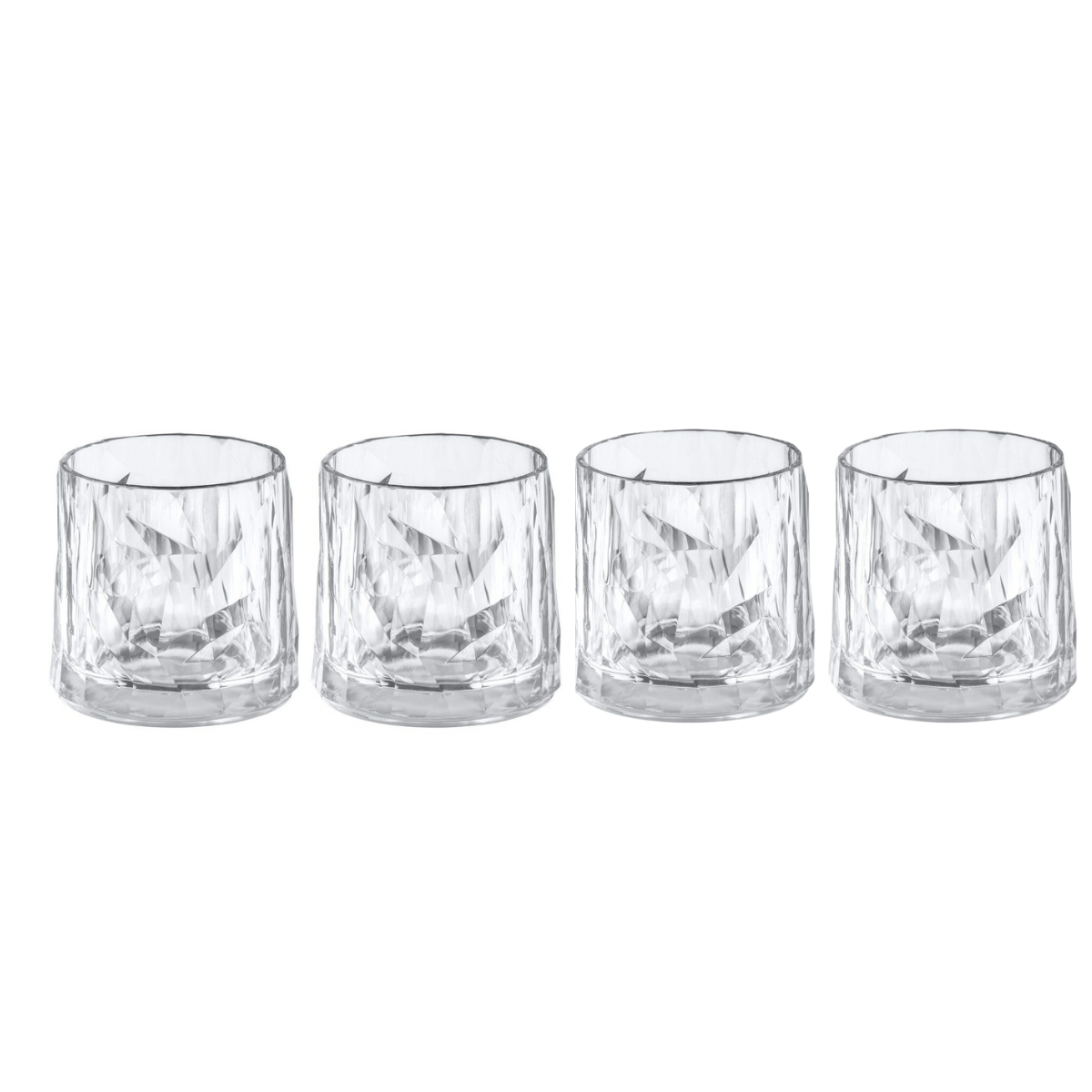 KOZIOL Superglas CLUB NO. 2 Trinkglas 250 ml 4er-Set