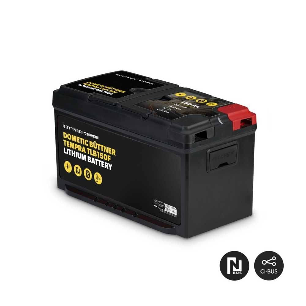 DOMETIC BÜTTNER TEMPRA TLB150F Lithium-Batterie 12V/150 Ah, integrierte Heizung DOMETIC BUeTTNER TEMPRA TLB150F Lithium-Batterie 12V-150 Ah- integrierte Heizung - 9620013727