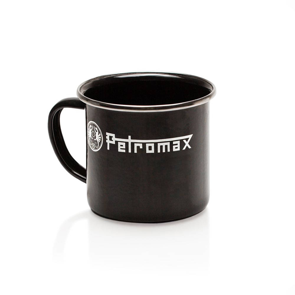 PETROMAX Emaille Becher schwarz PETROMAX Emaille Becher schwarz px-mug-s