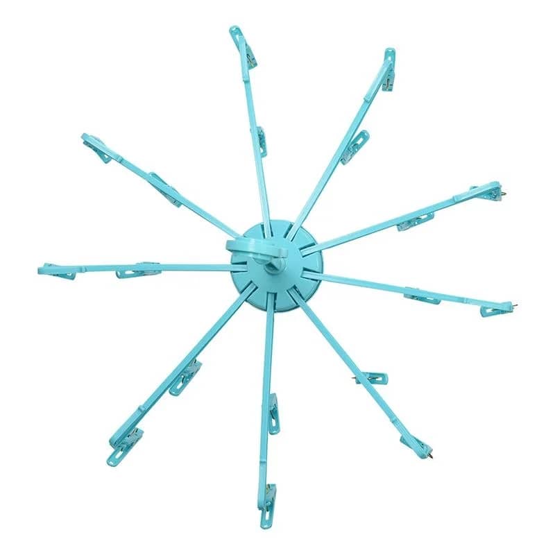 ProPlus Mini-Wäschespinne Wäschetrockner Trockenkarussell mit 18 Wäscheklammern Ø48 cm ProPlus Mini-Waeschespinne Waeschetrockner Trockenkarussell mit 18 Waescheklammern Ø48 cm - 362110