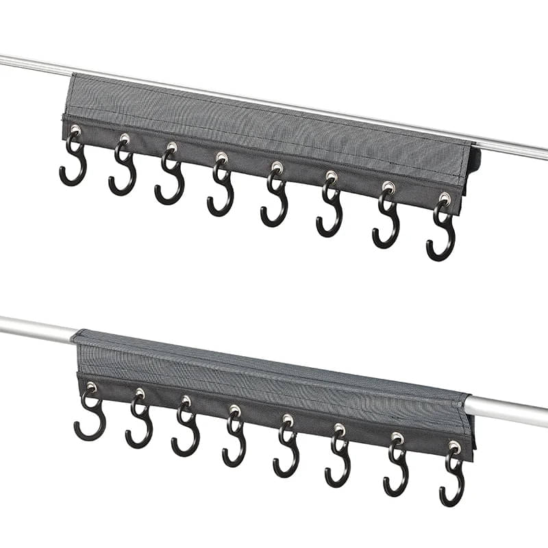 ProPlus Hakenleiste Universal mit 8 Haken Laenge 58 cm - 362087