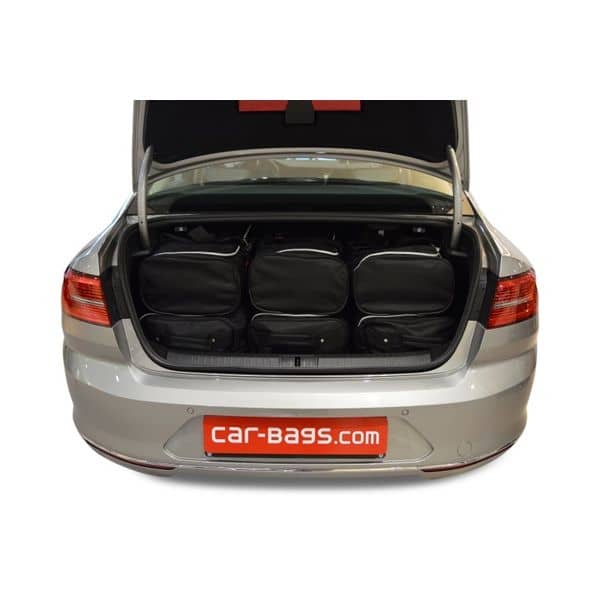 Car Bags V12301S VW Passat GTE B8 Limousine Bj- 14-21 Reisetaschen Set- Auf Ihr Auto massgeschneidert- Das Original