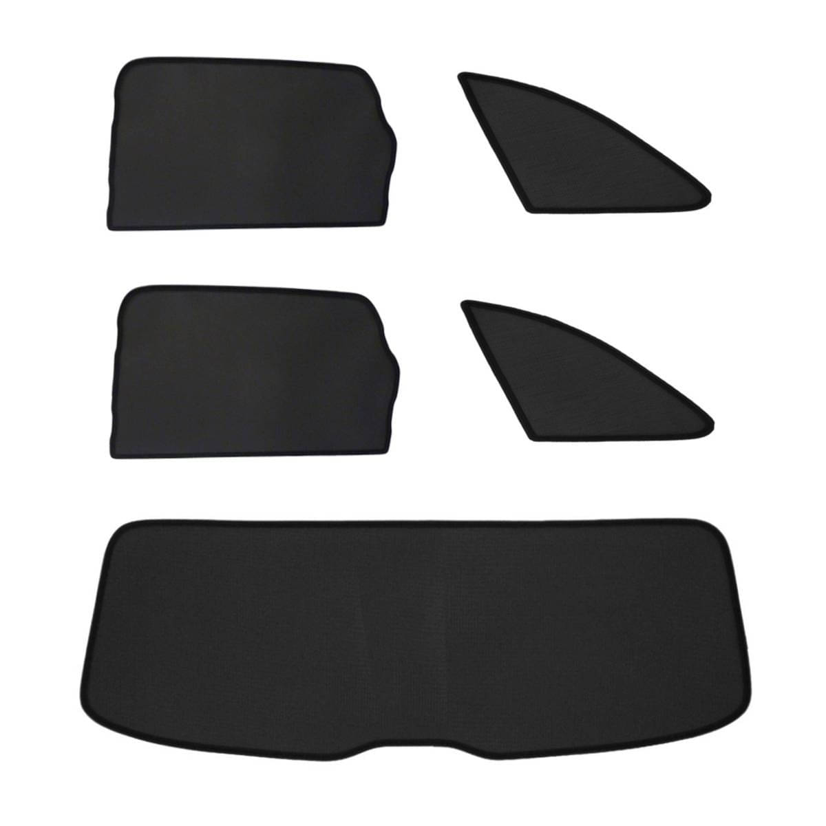 WINDESA SunClip Sonnenschutz - Sichtschutz Audi Q5 Bj. 2008-2017 Set ABC - sun-10436abc