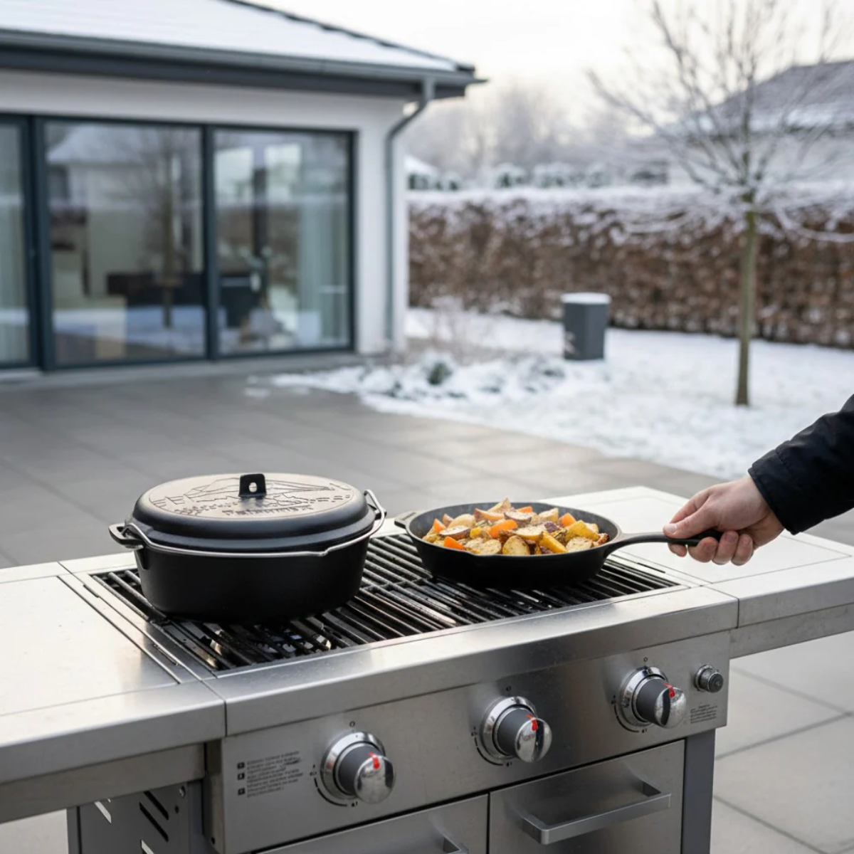 PETROMAX Feuerpfanne FP25 Essential mit Stiel - FP25-T-ESSENTIAL