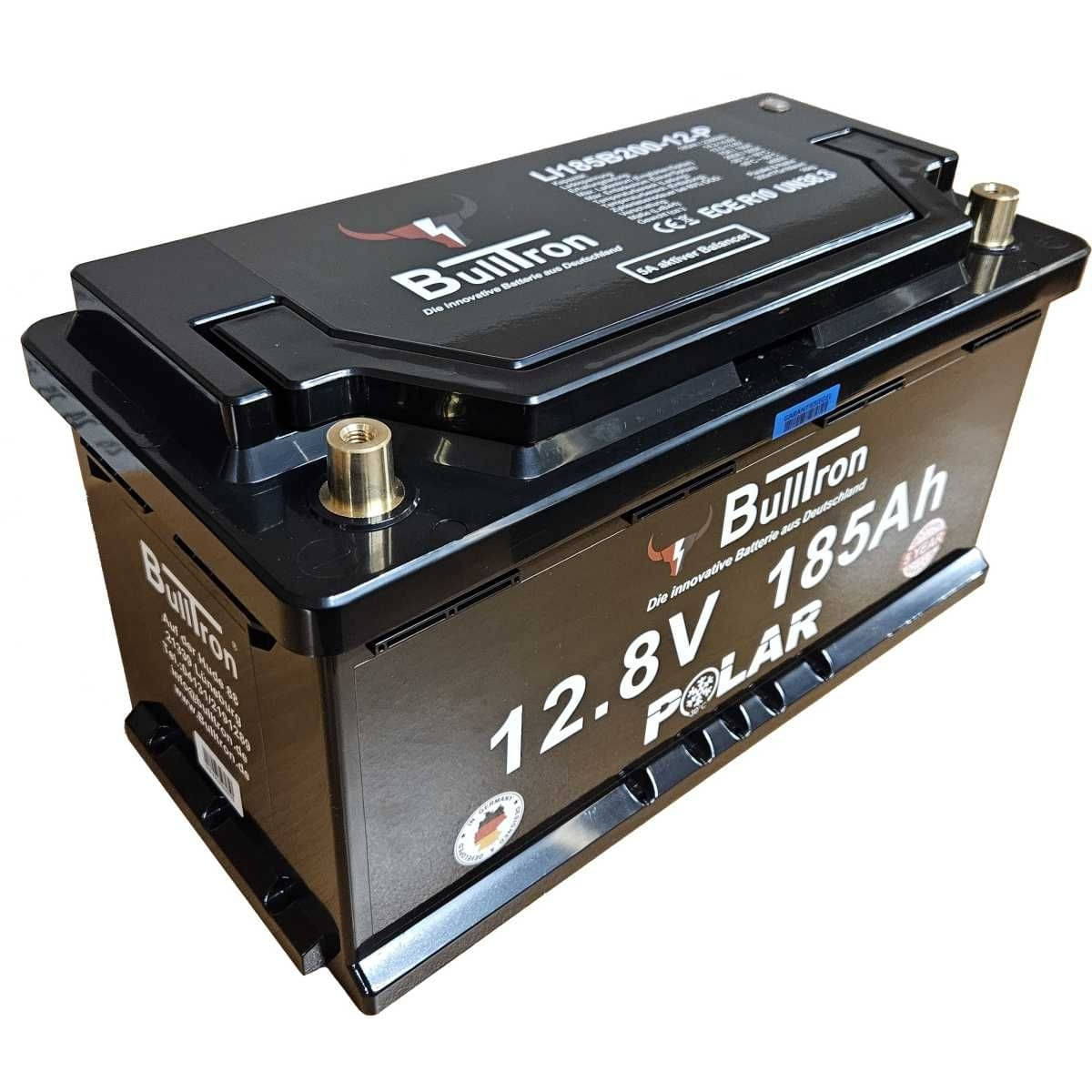 BULLTRON Lithium-Batterie POLAR 185Ah 12V inkl. BMS 200A Dauerstrom & App BULLTRON Lithium-Batterie POLAR 185Ah 12V inkl. BMS 200A Dauerstrom - App - LI185B200-12-P