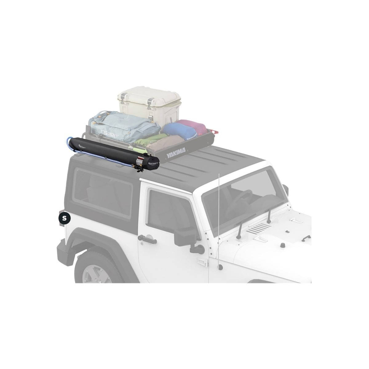 YAKIMA RoadShower 38L tragbarer Druckwasserspeicher Wassertank YAKIMA RoadShower 38L tragbarer Druckwasserspeicher Wassertank - 8004111