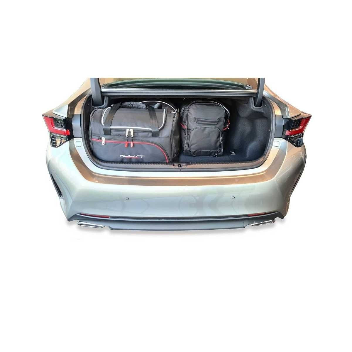 KJUST Kofferraum Taschen Set fuer LEXUS RC Bj. 2015-2021 4er-Set - 7025024