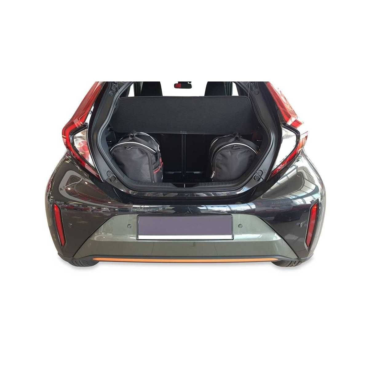 KJUST Kofferraum Taschen Set fuer TOYOTA AYGO X ab Bj. 2022 3er-Set - 7041040