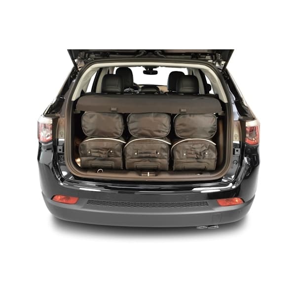 Car Bags J10301S JEEP Compass Bj- 17-25 Reisetaschen Set- Auf Ihr Auto massgeschneidert- Das Original
