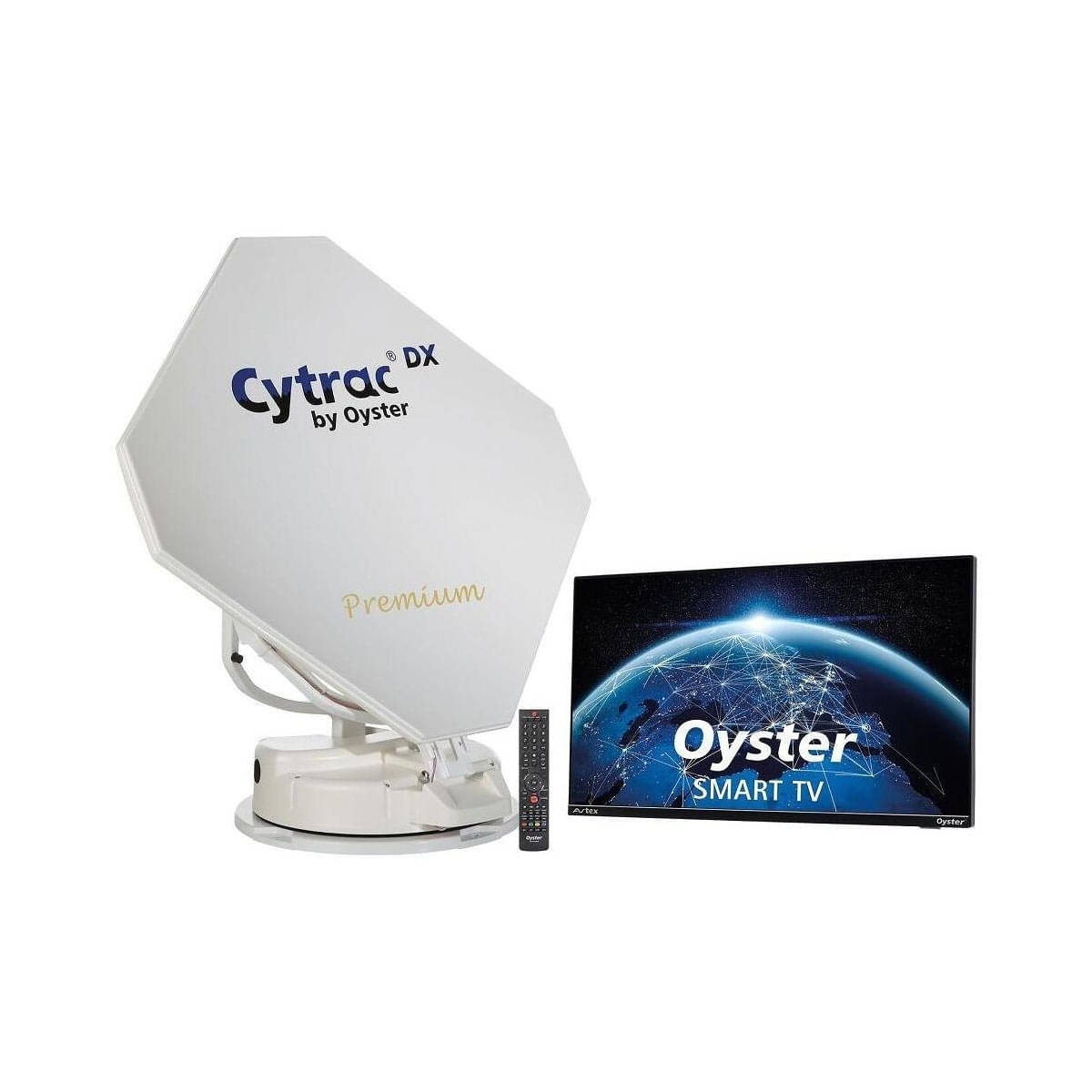 tHMEDIA Cytrac DX Premium SAT-Anlage Twin mit Oyster Smart TV 39-5- -100 cm- - 1-0043-3231 1-004.6406