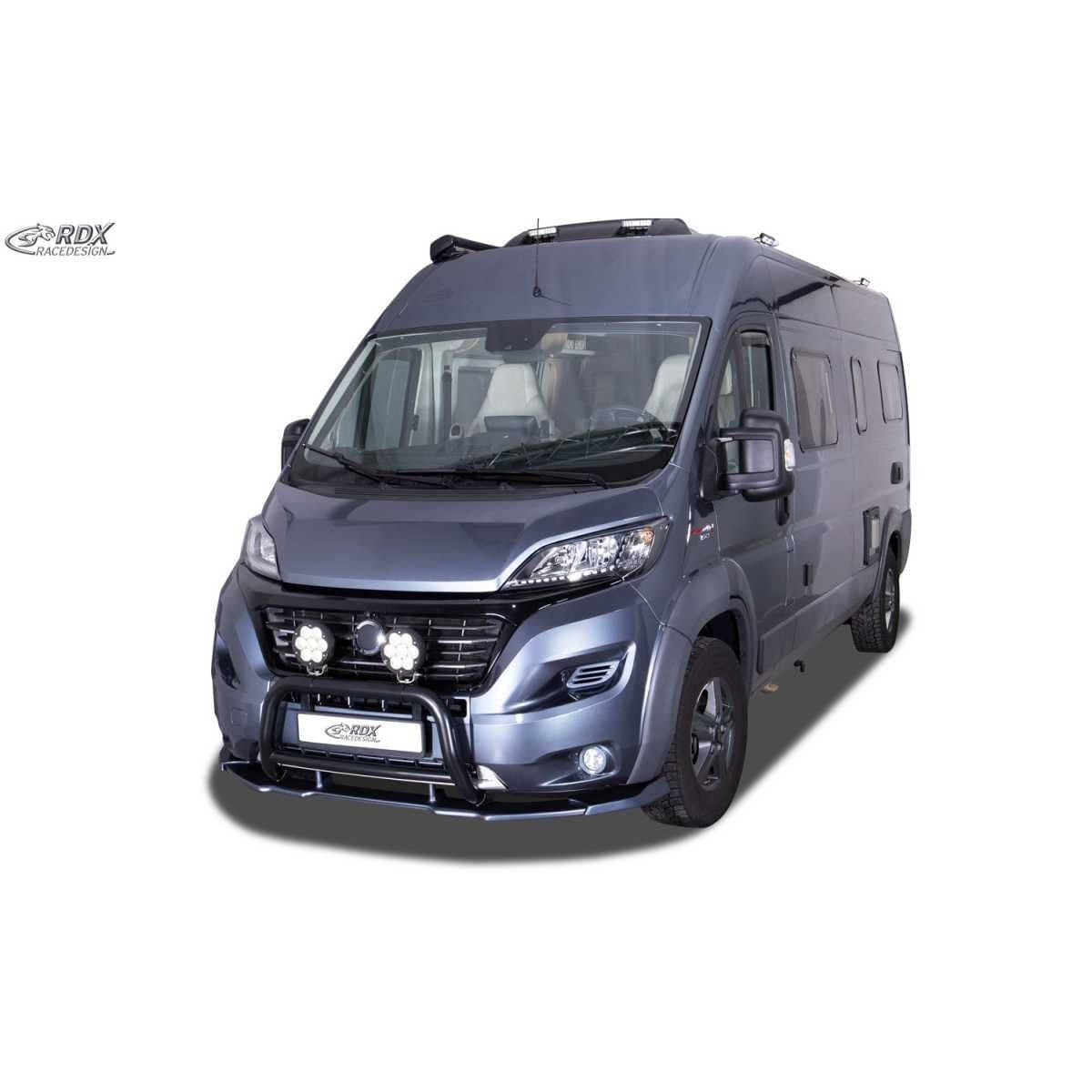 RDX Racedesign Frontspoiler Frontlippe VARIO-X fuer Fiat Ducato-Peugeot Boxer-Citroen Jumper ab Bj. 2014 - RDFAVX30151