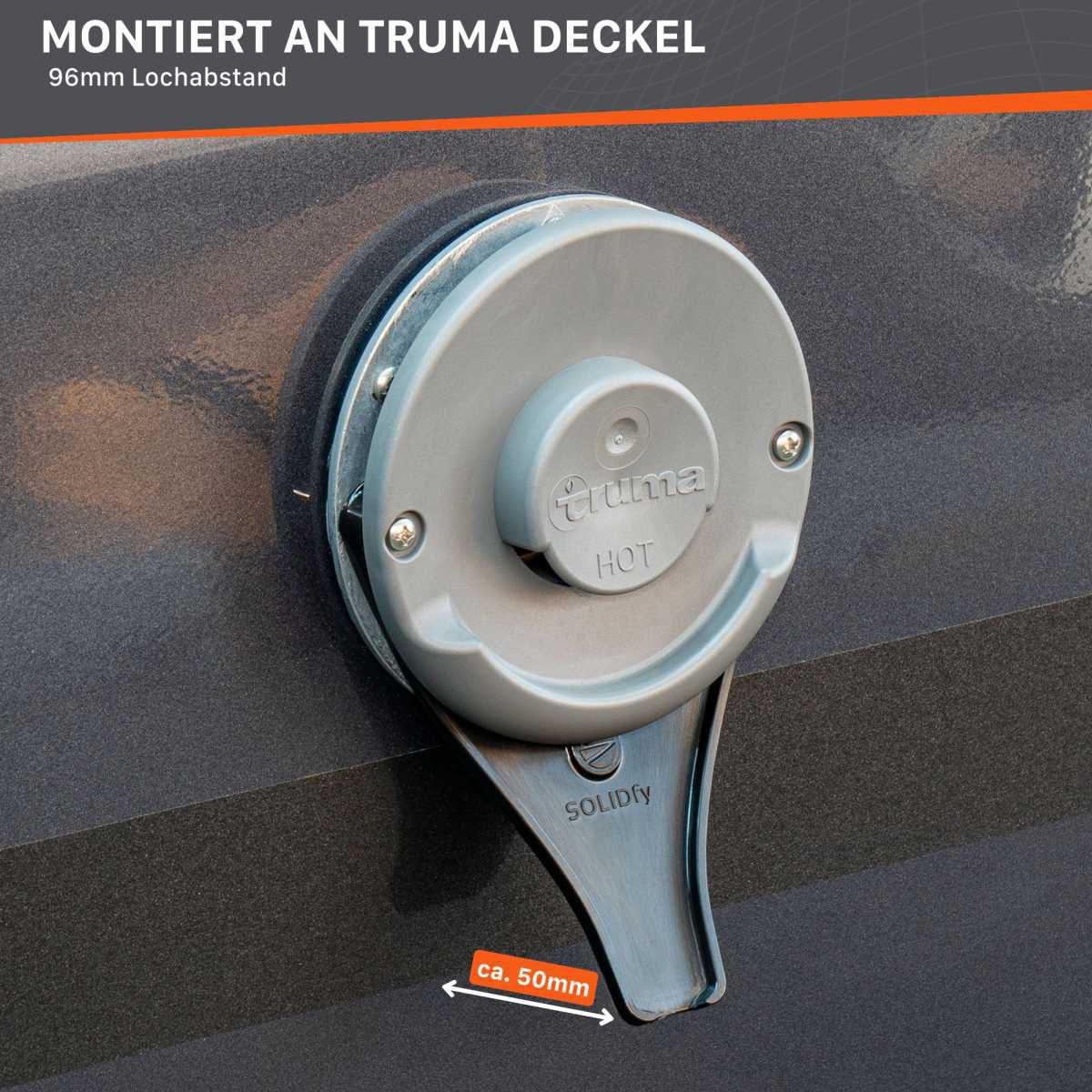 SOLIDfy® Kondenswasserablauf 96mm für TRUMA und ALDE Heizung