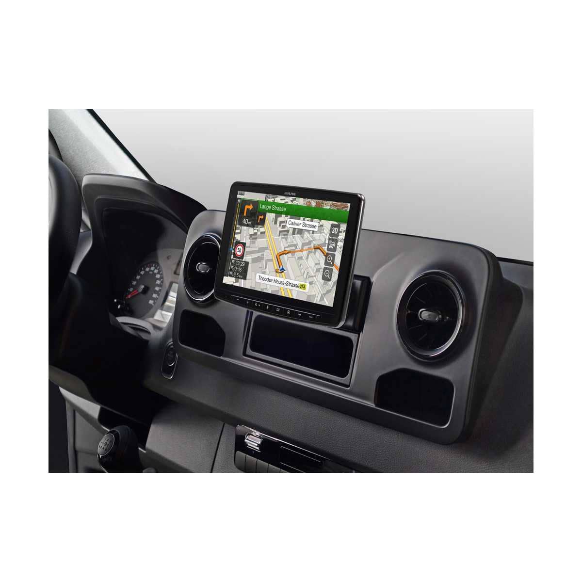 ALPINE Navigationssystem MB Sprinter 907-910 INE-F904S907-SET