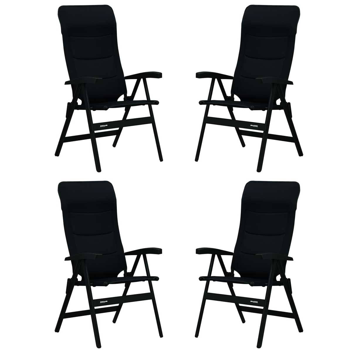 Set WESTFIELD Noblesse Stuhl black line 4 Stuehle - 101-101 BL