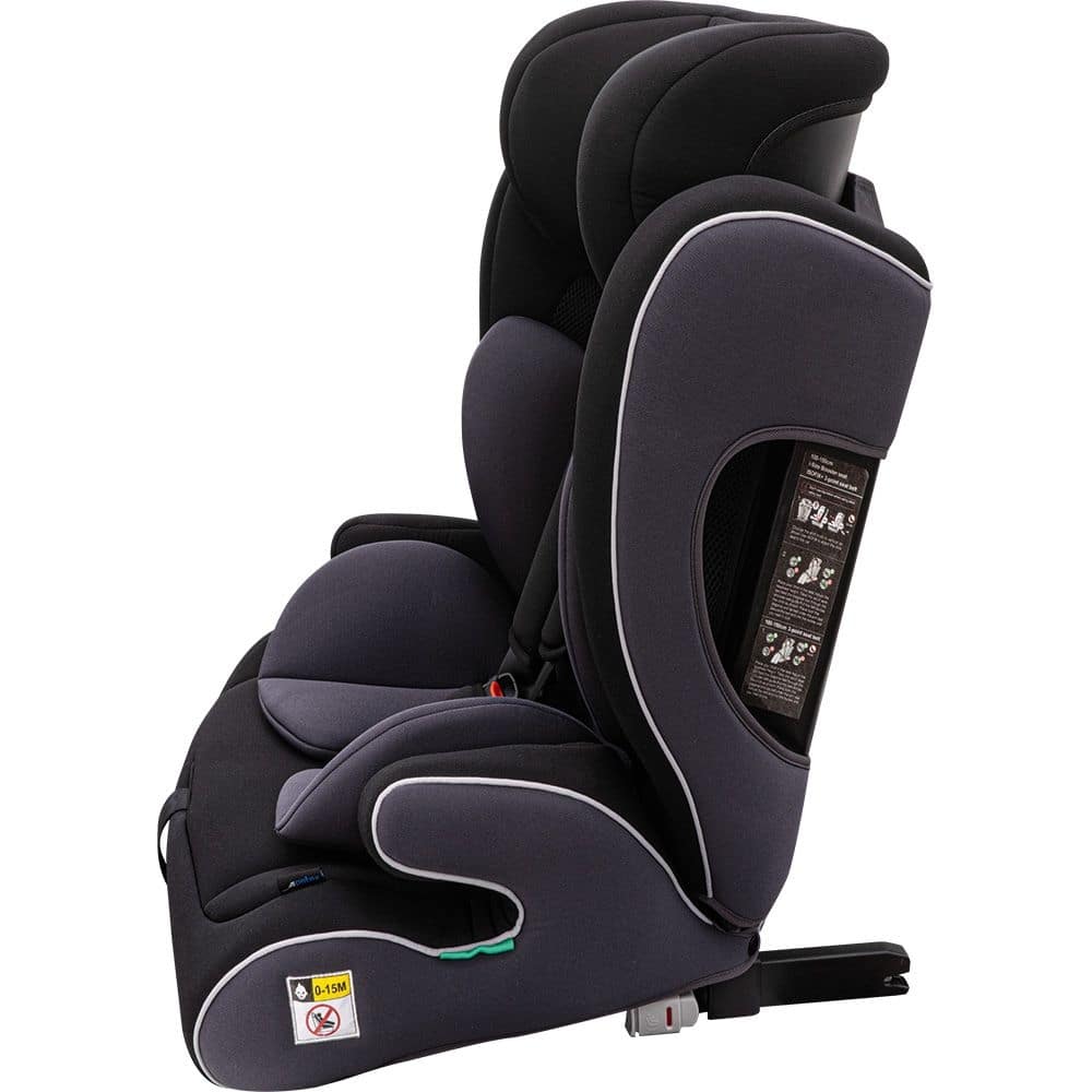 PETEX Kindersitz mit Isofix SUPREME PLUS R129 Schwarz - 44445004