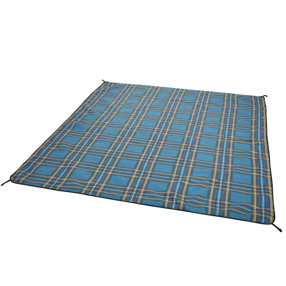 UQUIP Picknickdecke SCOTTY XXL 240 x 200 cm petrol-grau - 243103