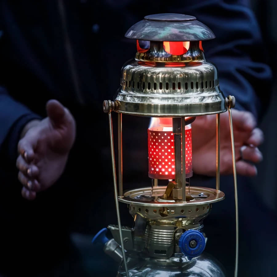 PETROMAX Petroleumleuchte HK500 Messing poliert Special Edition PETROMAX Petroleumleuchte HK500 Messing poliert Special Edition - PX5M-RAD-SPECIAL Messing