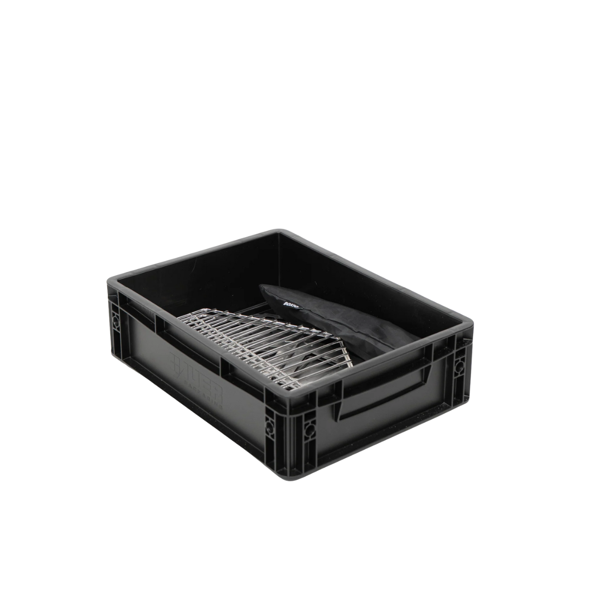 BOXIO - FIRE BUNDLE Feuerschale mit Grill in Eurobox - BOX-FIRE-B-10