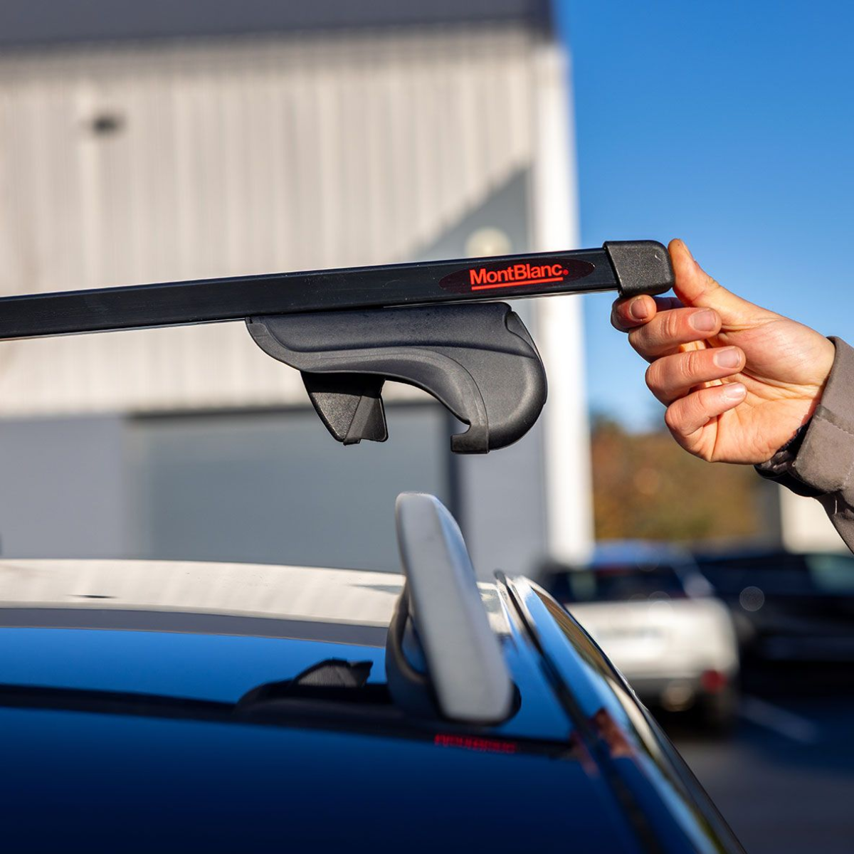 Mont Blanc Dachtraegersystem fuer offene Dachreling Activa Readyfit 101 Stahl - 230151