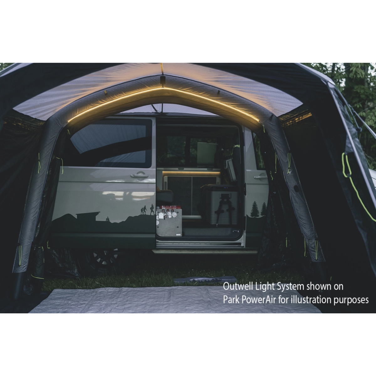Outwell aufblasbares Busvorzelt Cross PowerAir - 111561